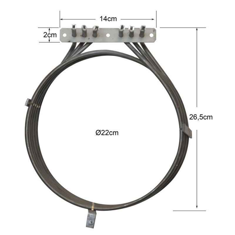 ΑΝΤΙΣΤΑΣΗ ΑΕΡΟΘΕΡΜΗΣ 7200W ΙΙΙ LAINOX GIORIK-1