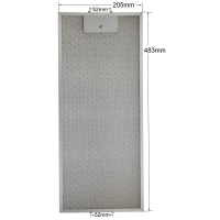 ΦΙΛΤΡΟ ΑΠΟΡΡΟΦΗΤΗΡΑ ΠΛΑΙΣΙΟ 205mm*483mm DAVOLINE-min